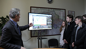 Открытая лекция перед студентами БРУ