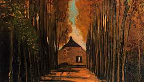 Осень. Авеню Поплар (Avenue of Poplars in Autumn)