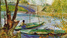 Рыбалка весной в Клиши (Fishing in the Spring - Pont de Clichy)