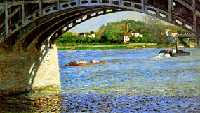 КАЙБОТТ Гюстав (Франция) - Мост в Аржантее