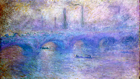 МОНЕ Клод (Франция)- Мост Ватерлоо. Эффект тумана