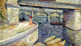 Мосты через Сену в Аньере (Bridges Across the Seine at Asnieres