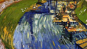 Женщины, стирающие белье у канала (Women Washing on a Canal)